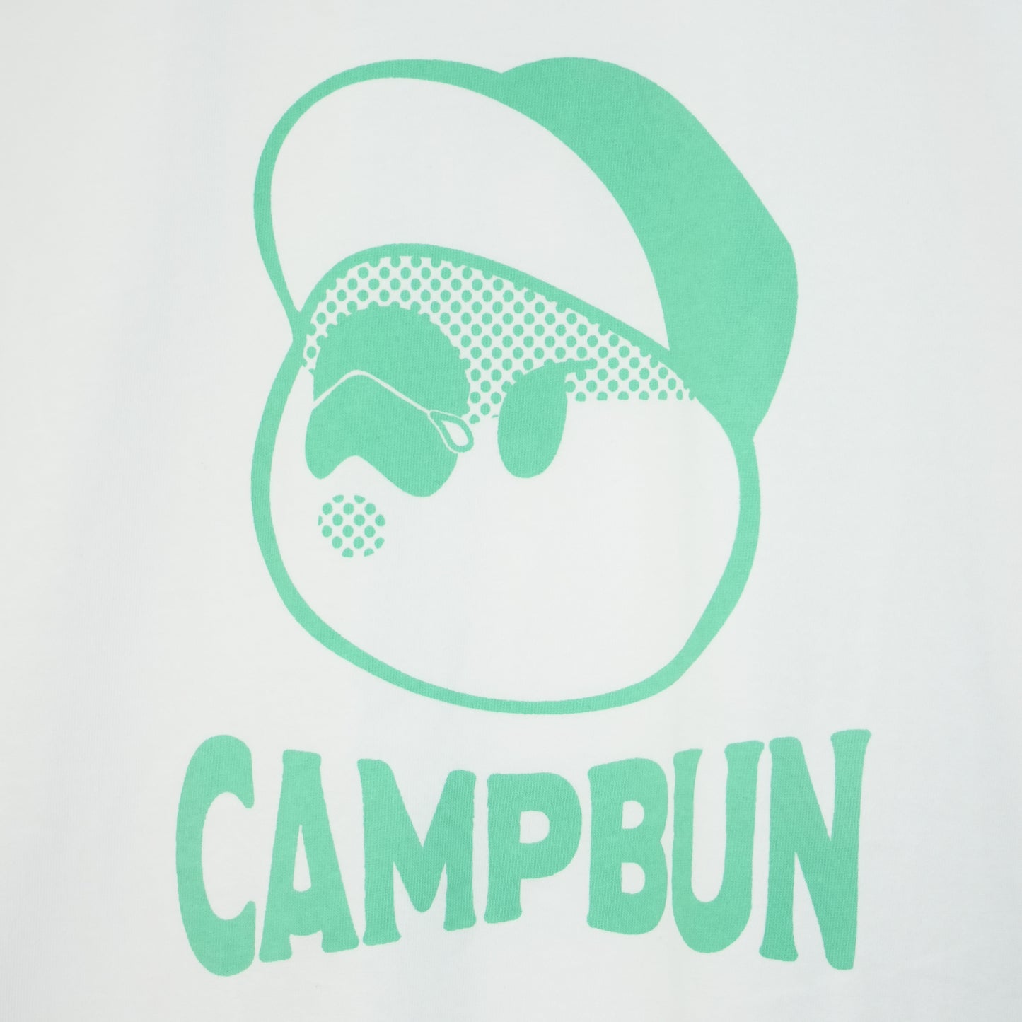 CAMPBUN2単色シルクスクリーンTシャツ