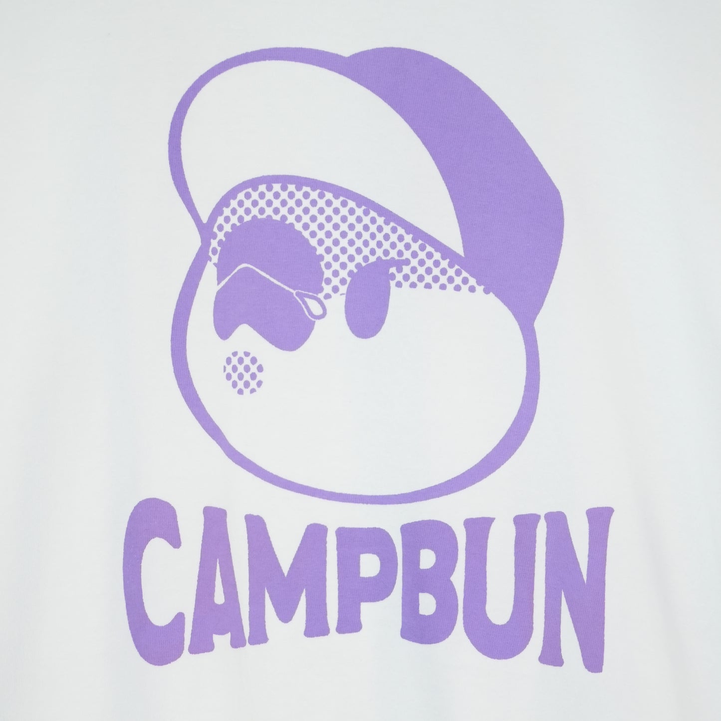 CAMPBUN2単色シルクスクリーンTシャツ