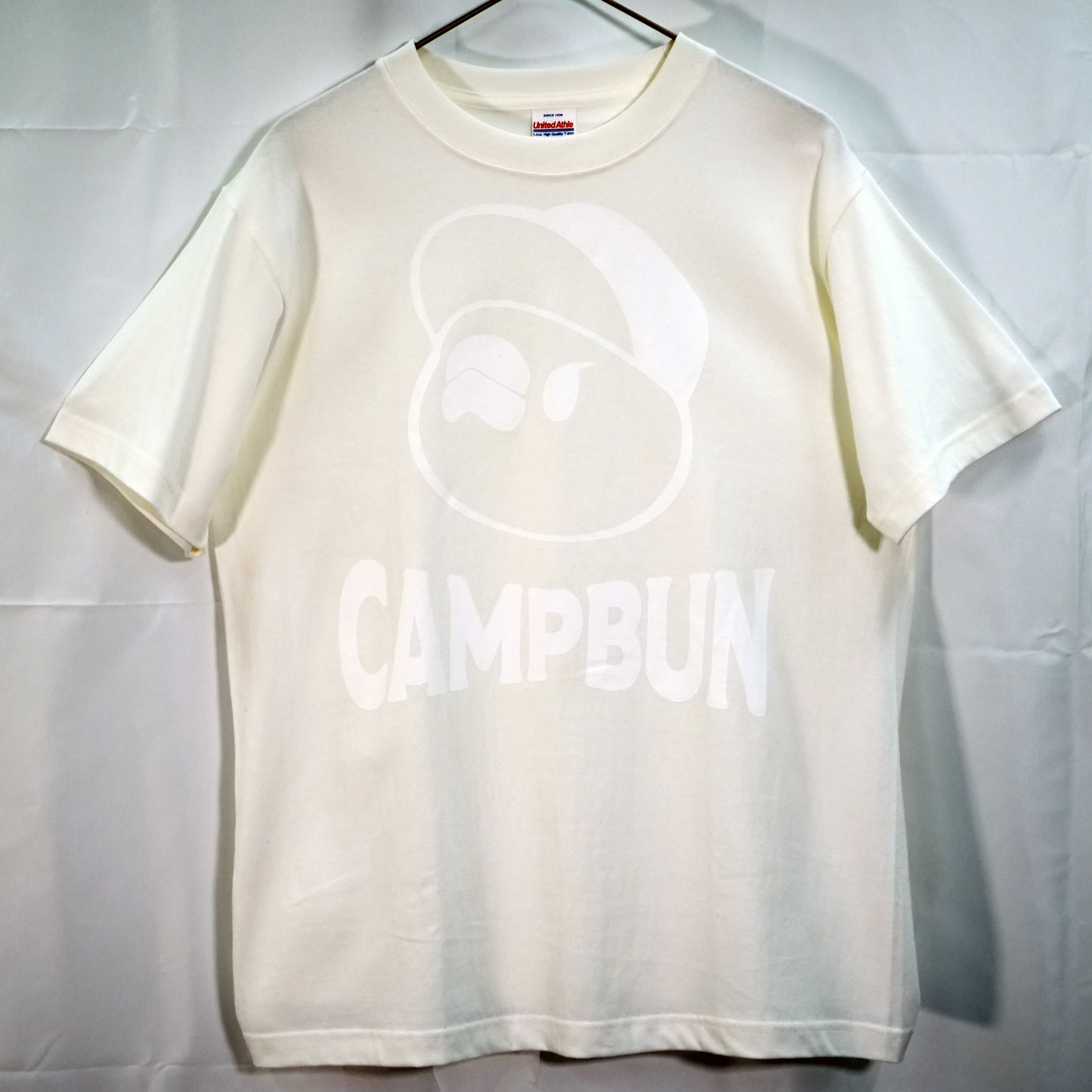 CAMPBUN2単色シルクスクリーンTシャツ