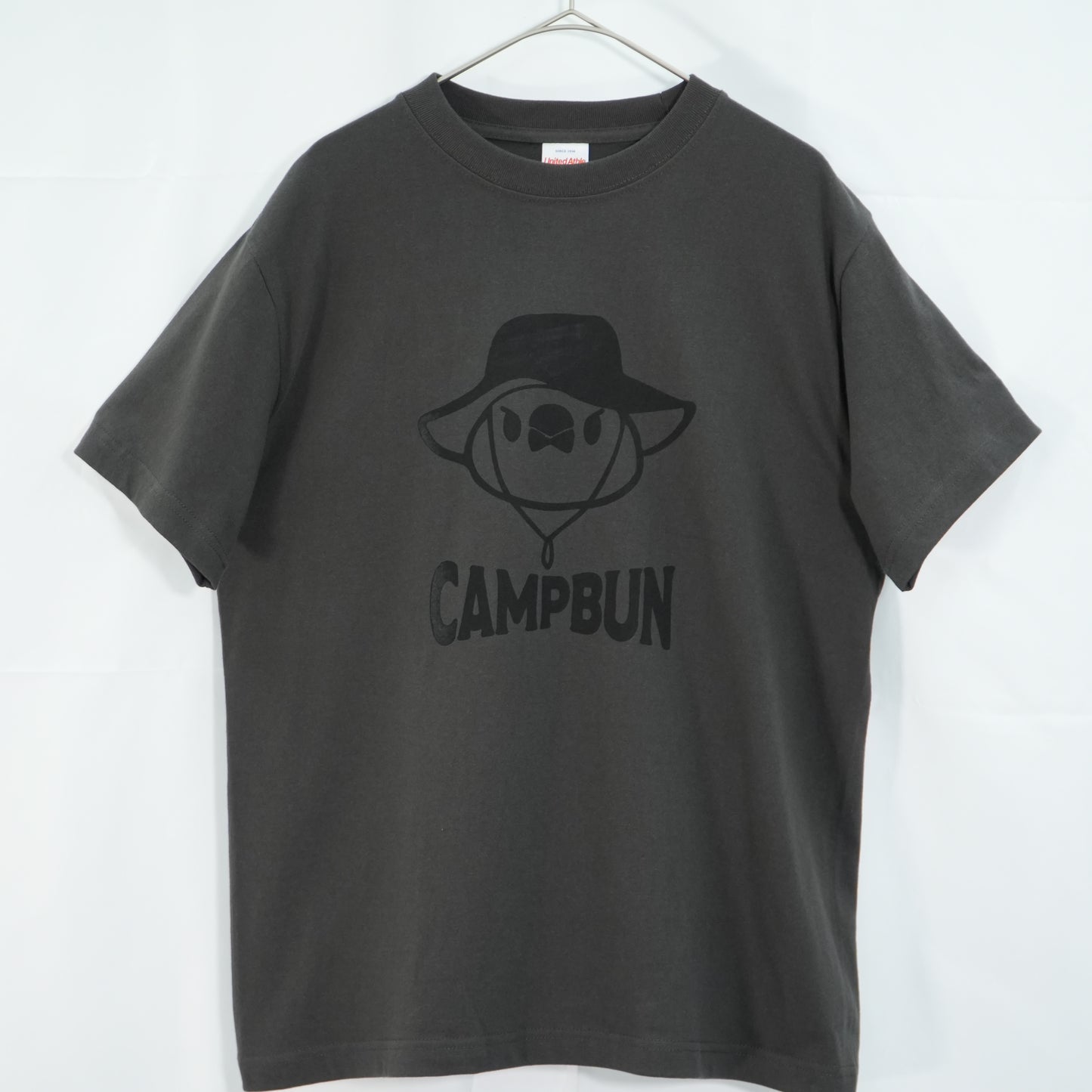 CAMPBUN単色シルクスクリーンTシャツ