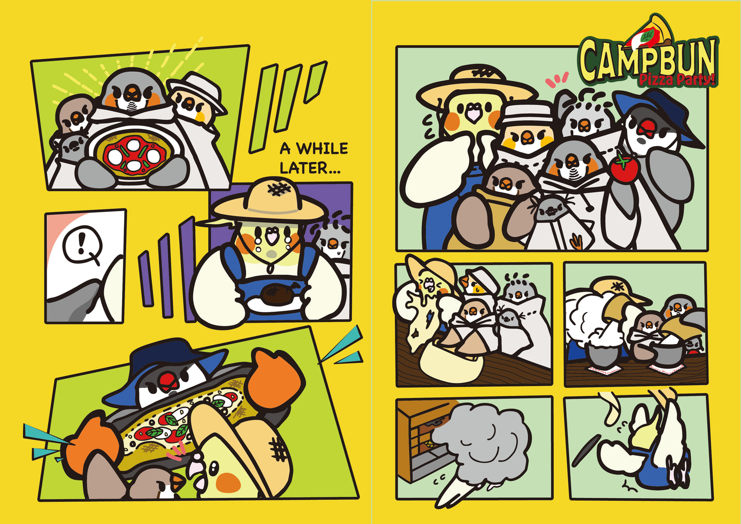 CAMPBUN PIZZA PARTY リングノート