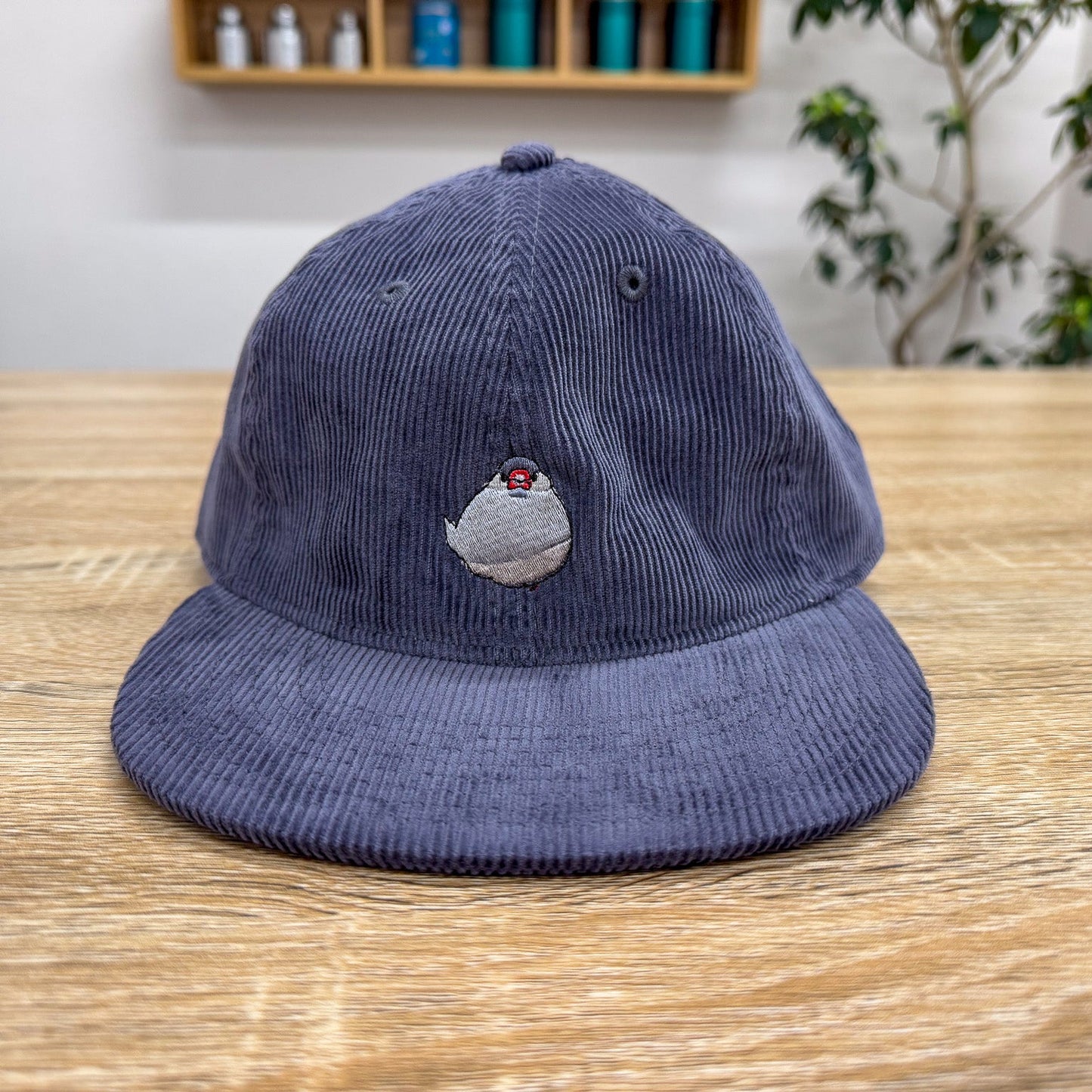 文鳥フラットバイザーキャップ