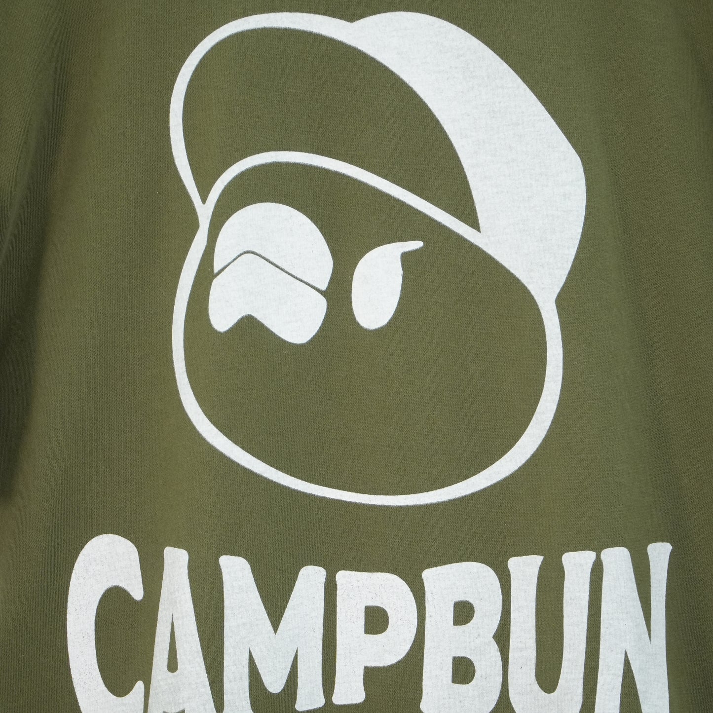 CAMPBUN2単色シルクスクリーンTシャツ