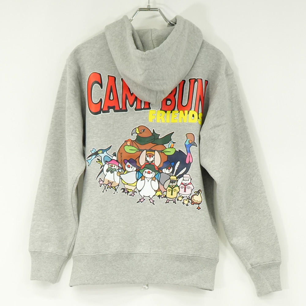 CAMPBUN Friendsジップパーカー