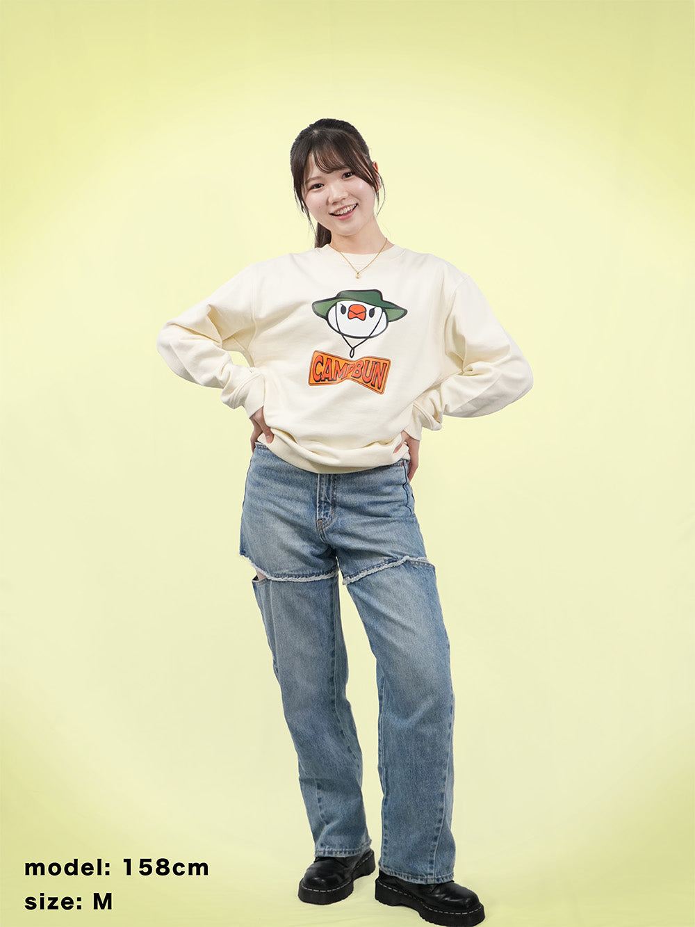 CAMPBUN1トレーナー