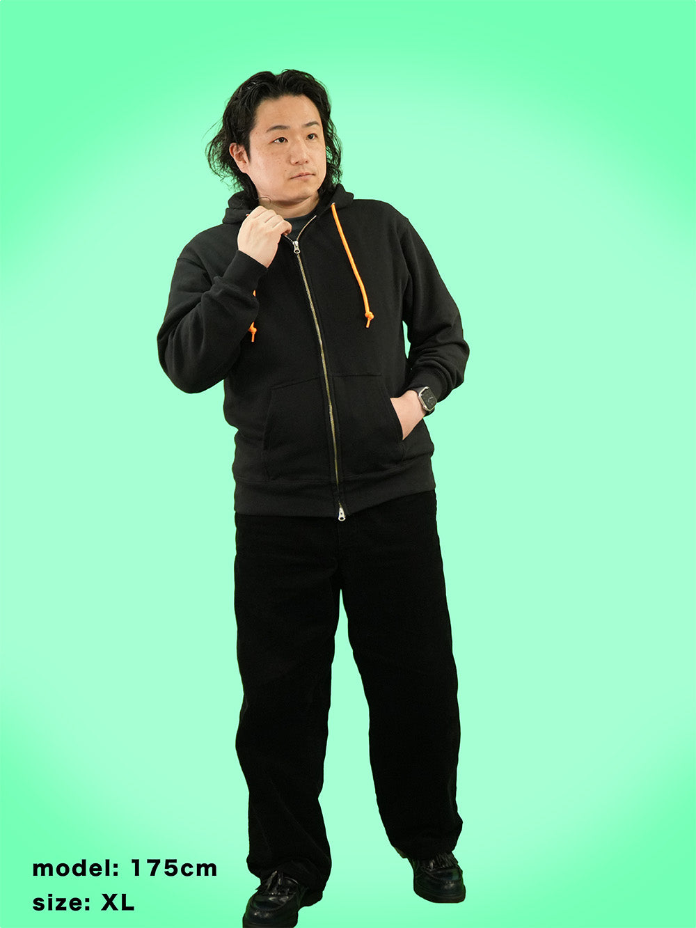 CAMPBUN Friendsジップパーカー