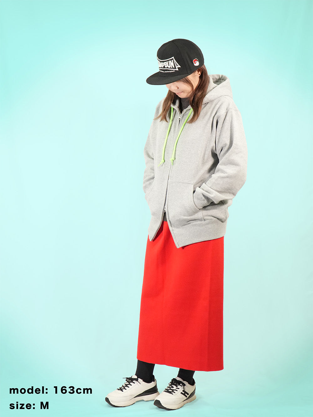 CAMPBUN Friendsジップパーカー