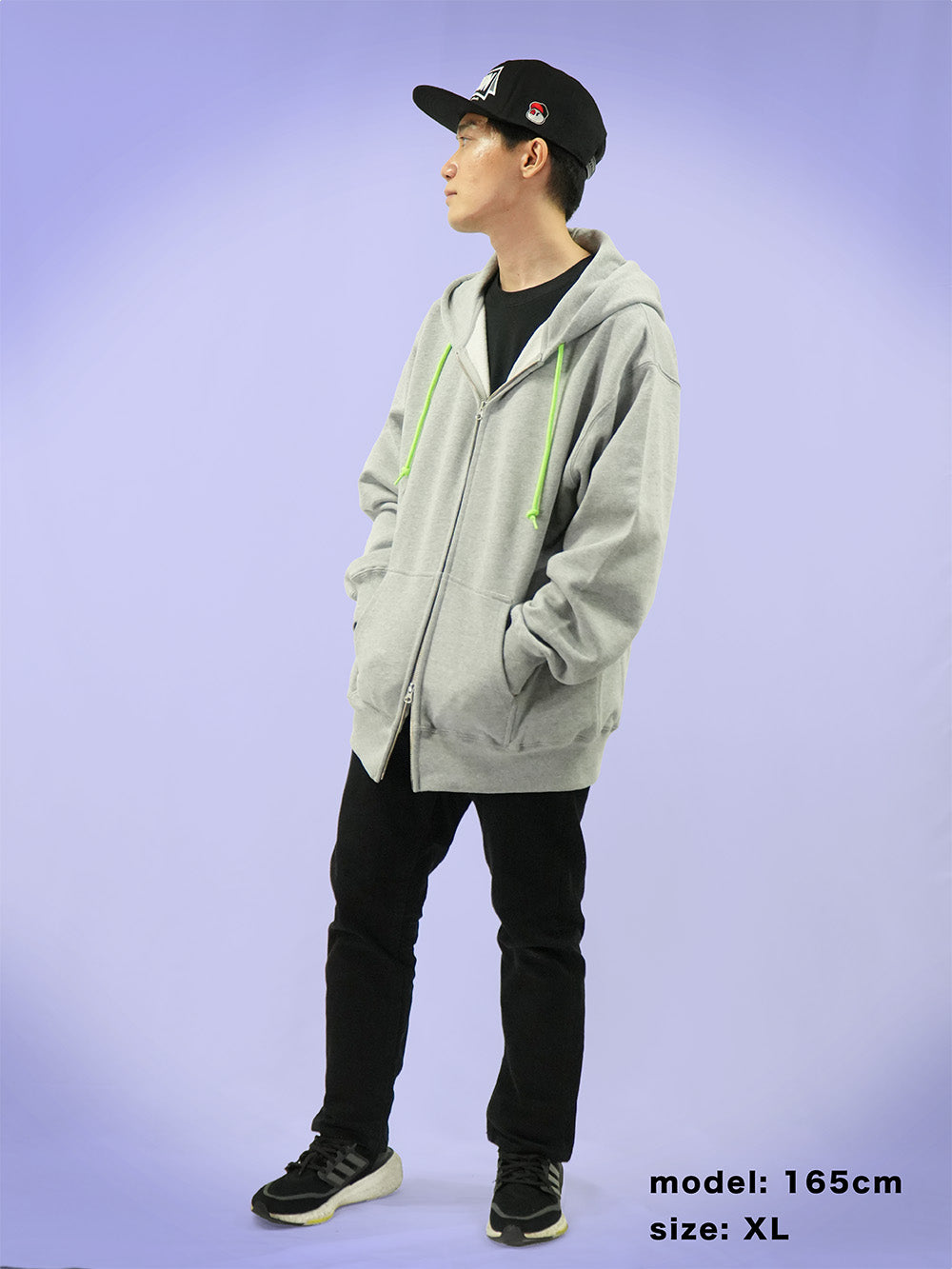 CAMPBUN Friendsジップパーカー