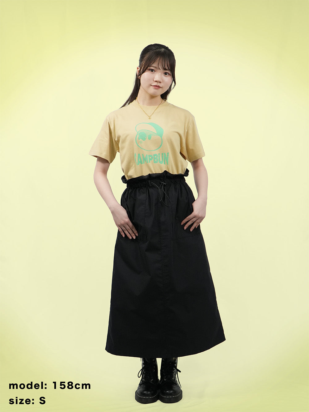 CAMPBUN2単色Tシャツ