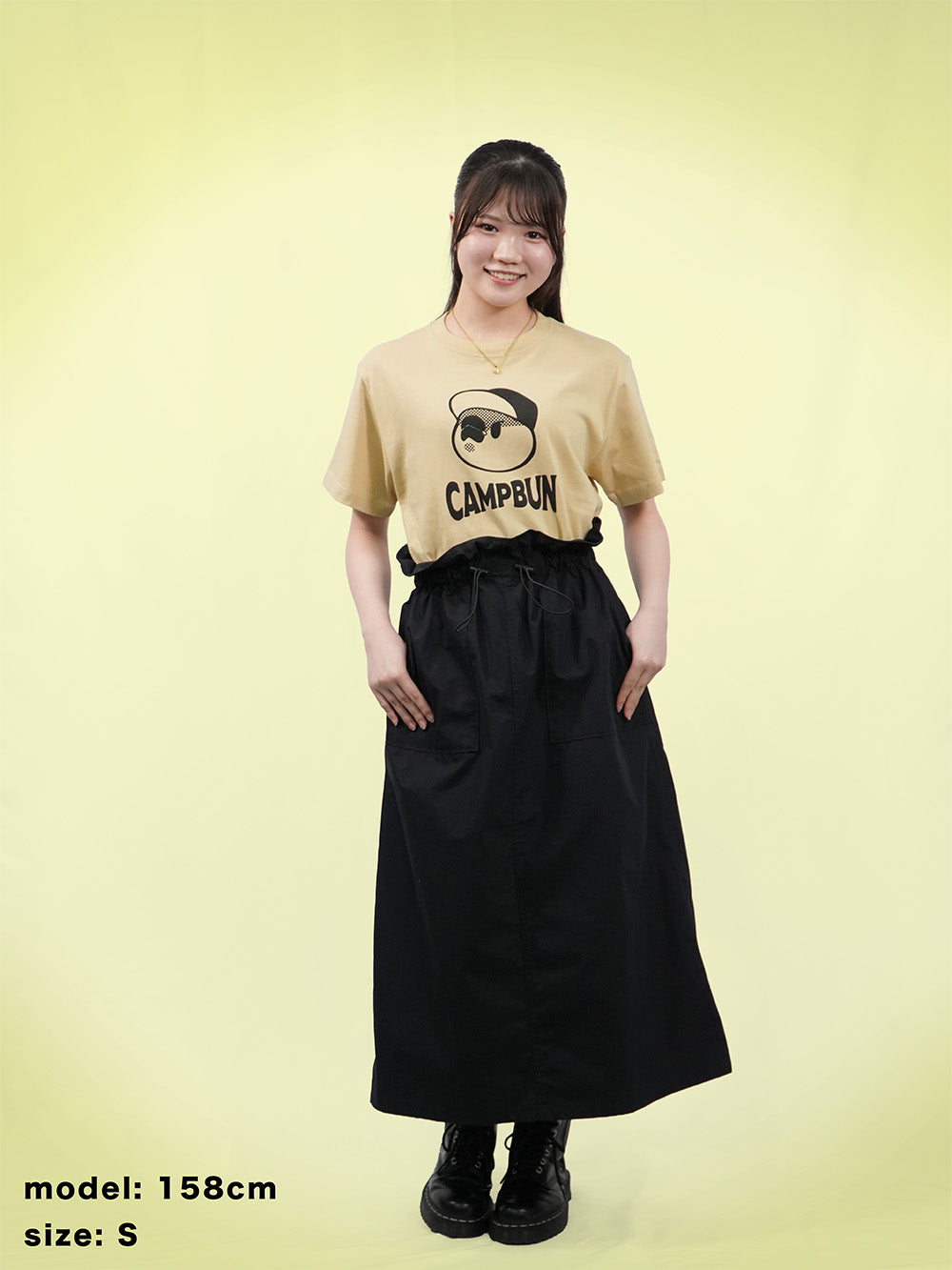 CAMPBUN2単色Tシャツ
