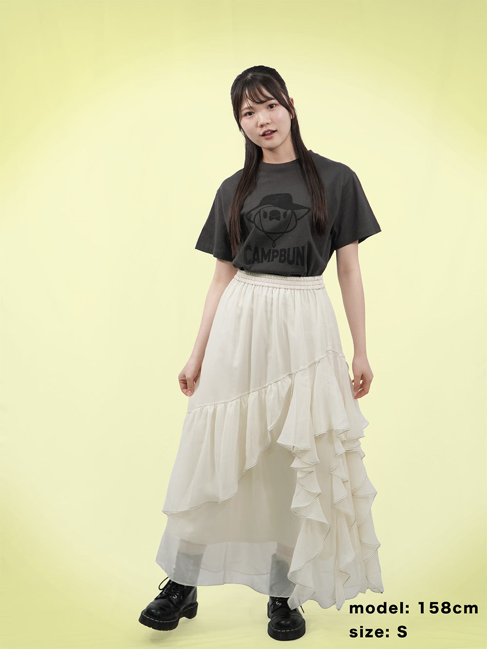 CAMPBUN1単色Tシャツ