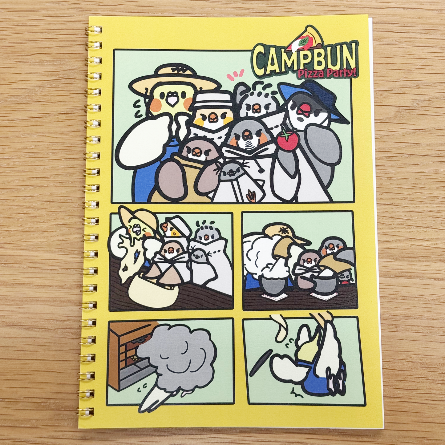 CAMPBUN PIZZA PARTY リングノート