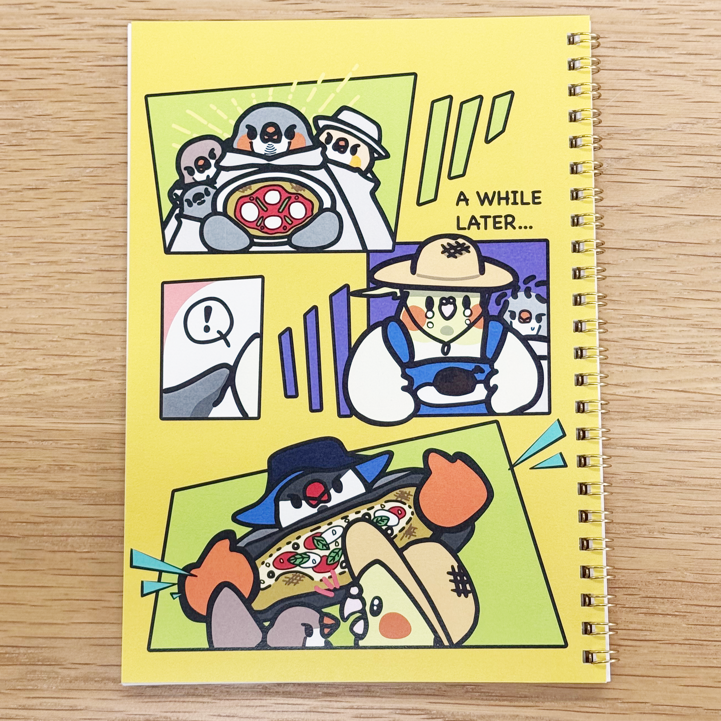 CAMPBUN PIZZA PARTY リングノート
