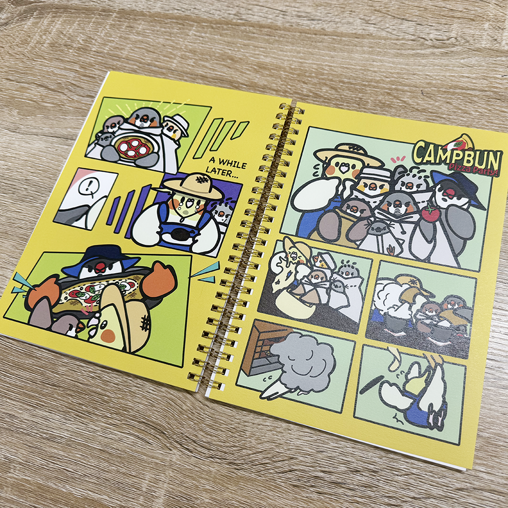 CAMPBUN PIZZA PARTY リングノート