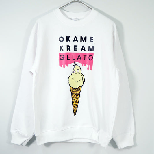 OKAME KREAM GELATOトレーナー