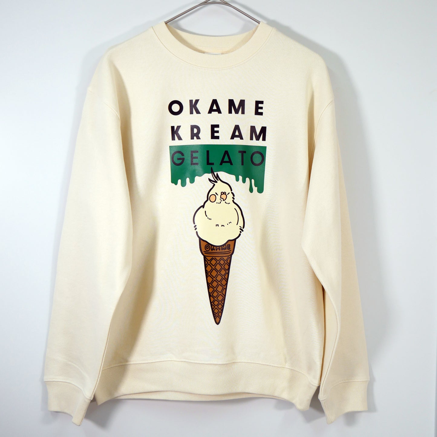 OKAME KREAM GELATOトレーナー